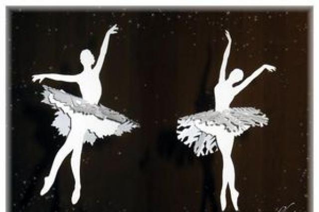 Оригинальная снежинка-балерина из бумаги: мастер-классы